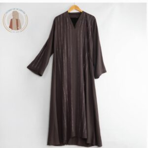 Dubai abaya purple - Image 3