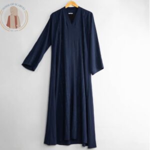 Dubai abaya blue sparkle - Image 3