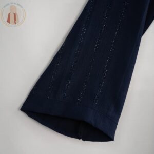 Dubai abaya blue sparkle - Image 4