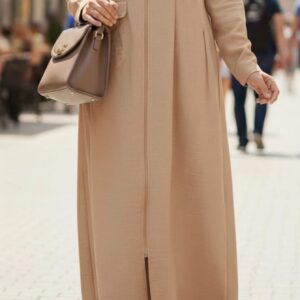 Linino Side Pleated Dress - Image 4