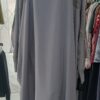 Beaded Detail Farasha Abaya Grey