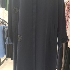 Beyza Dark Blue Abaya